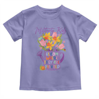 Military Kids Bloom Where They Are Planted Toddler T Shirt Military Child Month Flower