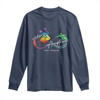 Autism Awareness Acceptance Red Instead Long Sleeve Shirt Infinity Symbol Rainbow Butterfly Feather