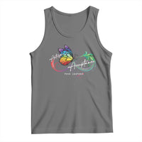 Autism Awareness Acceptance Red Instead Tank Top Infinity Symbol Rainbow Butterfly Feather