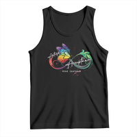 Autism Awareness Acceptance Red Instead Tank Top Infinity Symbol Rainbow Butterfly Feather