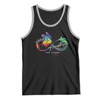 Autism Awareness Acceptance Red Instead Tank Top Infinity Symbol Rainbow Butterfly Feather