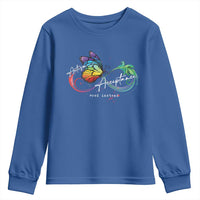 Autism Awareness Acceptance Red Instead Youth Sweatshirt Infinity Symbol Rainbow Butterfly Feather
