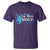 Child Abuse Prevention Awareness I'm Their Voice T Shirt Blue Pinwheels