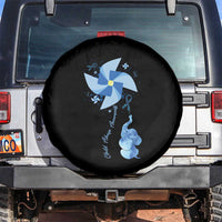 Child Abuse Prevention Awareness Spare Tire Cover Pinwheel Elephant