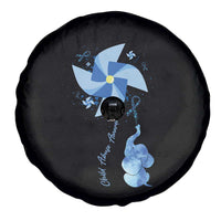 Child Abuse Prevention Awareness Spare Tire Cover Pinwheel Elephant