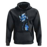 Child Abuse Prevention Awareness Hoodie Pinwheel Elephant
