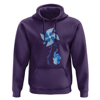 Child Abuse Prevention Awareness Hoodie Pinwheel Elephant