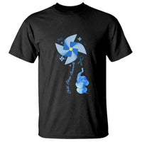 Child Abuse Prevention Awareness T Shirt Pinwheel Elephant