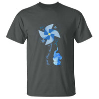 Child Abuse Prevention Awareness T Shirt Pinwheel Elephant