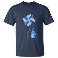 Child Abuse Prevention Awareness T Shirt Pinwheel Elephant