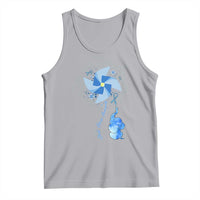 Child Abuse Prevention Awareness Tank Top Pinwheel Elephant