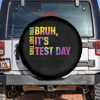 Funny Bruh It's Test Day You Got This Spare Tire Cover