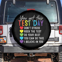 Funny Test Day Spare Tire Cover You Got This Don't Stress Rock The Test