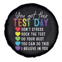 Funny Test Day Spare Tire Cover You Got This Don't Stress Rock The Test