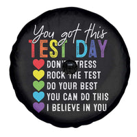 Funny Test Day Spare Tire Cover You Got This Don't Stress Rock The Test