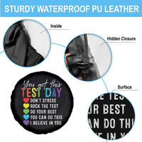 Funny Test Day Spare Tire Cover You Got This Don't Stress Rock The Test