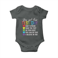 Funny Test Day Baby Onesie You Got This Don't Stress Rock The Test