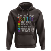 Funny Test Day Hoodie You Got This Don't Stress Rock The Test