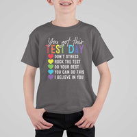 Funny Test Day T Shirt For Kid You Got This Don't Stress Rock The Test