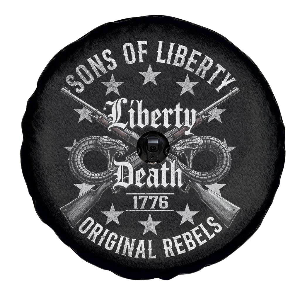 Sons Of Liberty 1776 Original Rebels Liberty Or Death Spare Tire Cover Patriotic US History - Wonder Print Shop