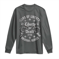 Sons Of Liberty 1776 Original Rebels Liberty Or Death Long Sleeve Shirt Patriotic US History - Wonder Print Shop