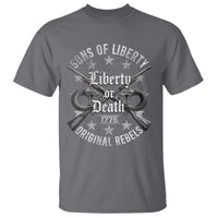 Sons Of Liberty 1776 Original Rebels Liberty Or Death T Shirt Patriotic US History - Wonder Print Shop