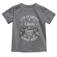 Sons Of Liberty 1776 Original Rebels Liberty Or Death Toddler T Shirt Patriotic US History - Wonder Print Shop