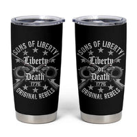 Sons Of Liberty 1776 Original Rebels Liberty Or Death Tumbler Cup Patriotic US History - Wonder Print Shop