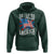 Funny She Loves Jesus And America Too Hoodie 4th Of July Patriotic Christian American Flag - Wonder Print Shop