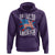 Funny She Loves Jesus And America Too Hoodie 4th Of July Patriotic Christian American Flag - Wonder Print Shop