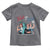 Girl Will be Girls Patriotic Feminist 4th of July Toddler T Shirt