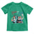 Girl Will be Girls Patriotic Feminist 4th of July Toddler T Shirt