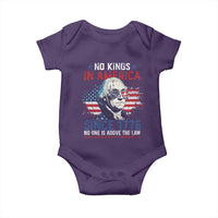Funny No King In America Since 1776 No One Is Above The Law Baby Onesie George Washington