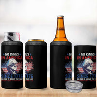Funny No King In America Since 1776 No One Is Above The Law 4 in 1 Can Cooler Tumbler George Washington