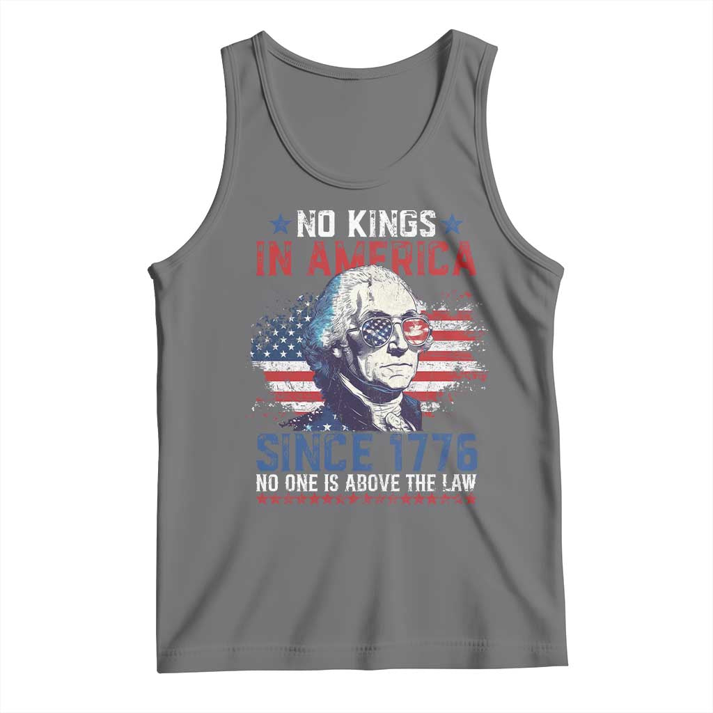 Funny No King In America Since 1776 No One Is Above The Law Tank Top George Washington