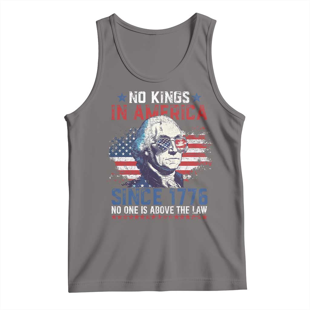 Funny No King In America Since 1776 No One Is Above The Law Tank Top George Washington