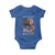 Funny Rejecting Kings Since 1776 Baby Onesie Vintage American Flag Bald Eagle