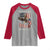 Funny Rejecting Kings Since 1776 Raglan Shirt Vintage American Flag Bald Eagle