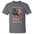 Funny Rejecting Kings Since 1776 T Shirt Vintage American Flag Bald Eagle