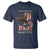 Funny Rejecting Kings Since 1776 T Shirt Vintage American Flag Bald Eagle
