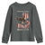 Funny Rejecting Kings Since 1776 Youth Sweatshirt Vintage American Flag Bald Eagle