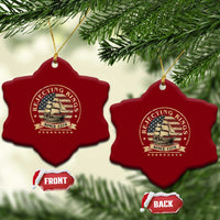 Funny Rejecting Kings Since 1773 Ceramic Ornament Vintage Patriotic USA - Wonder Print Shop