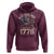 Funny Rejecting Kings Since 1776 Hoodie Vintage American Flag