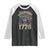 Funny Rejecting Kings Since 1776 Raglan Shirt Vintage American Flag