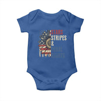 Funny Stars Stripes And Equal Rights Baby Onesie 4th Of July Women's Rights Sunflower - Wonder Print Shop
