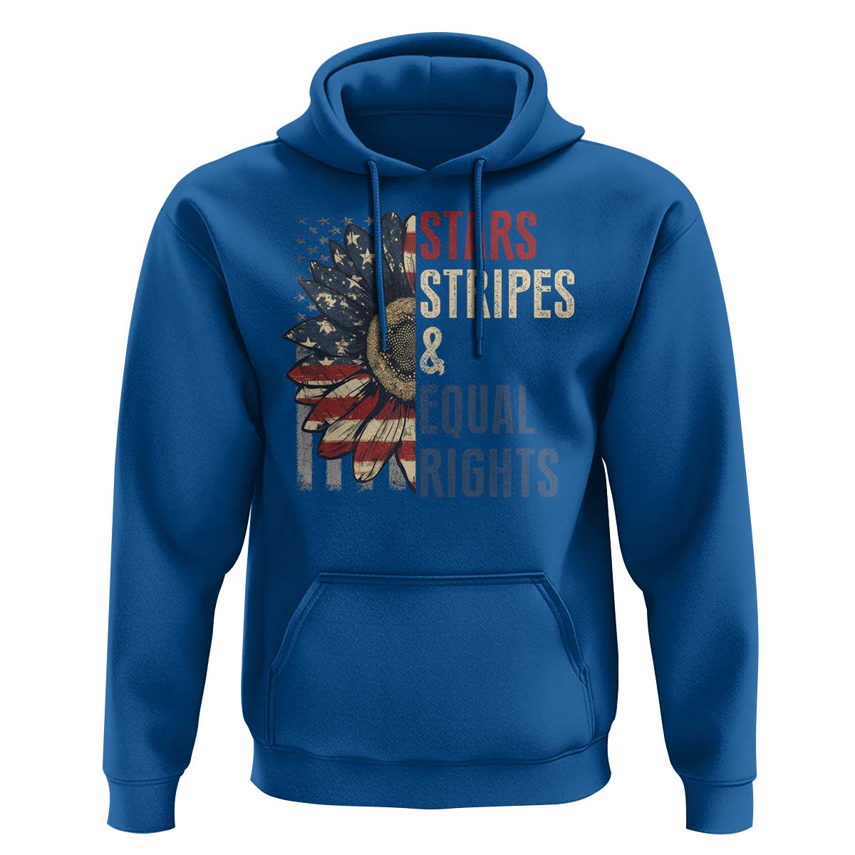 Funny Stars Stripes And Equal Rights Hoodie 4th Of July Women's Rights Sunflower - Wonder Print Shop