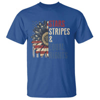 Funny Stars Stripes And Equal Rights T Shirt 4th Of July Women's Rights Sunflower - Wonder Print Shop