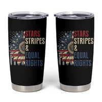 Funny Stars Stripes And Equal Rights Tumbler Cup 4th Of July Women's Rights Sunflower - Wonder Print Shop