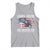 Funny Loves Jesus And America Too Tank Top 4th Of July Patriotic Christian Eagle American Flag - Wonder Print Shop