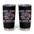 Funny Loves Jesus And America Too Tumbler Cup 4th Of July Patriotic Christian Eagle American Flag - Wonder Print Shop
